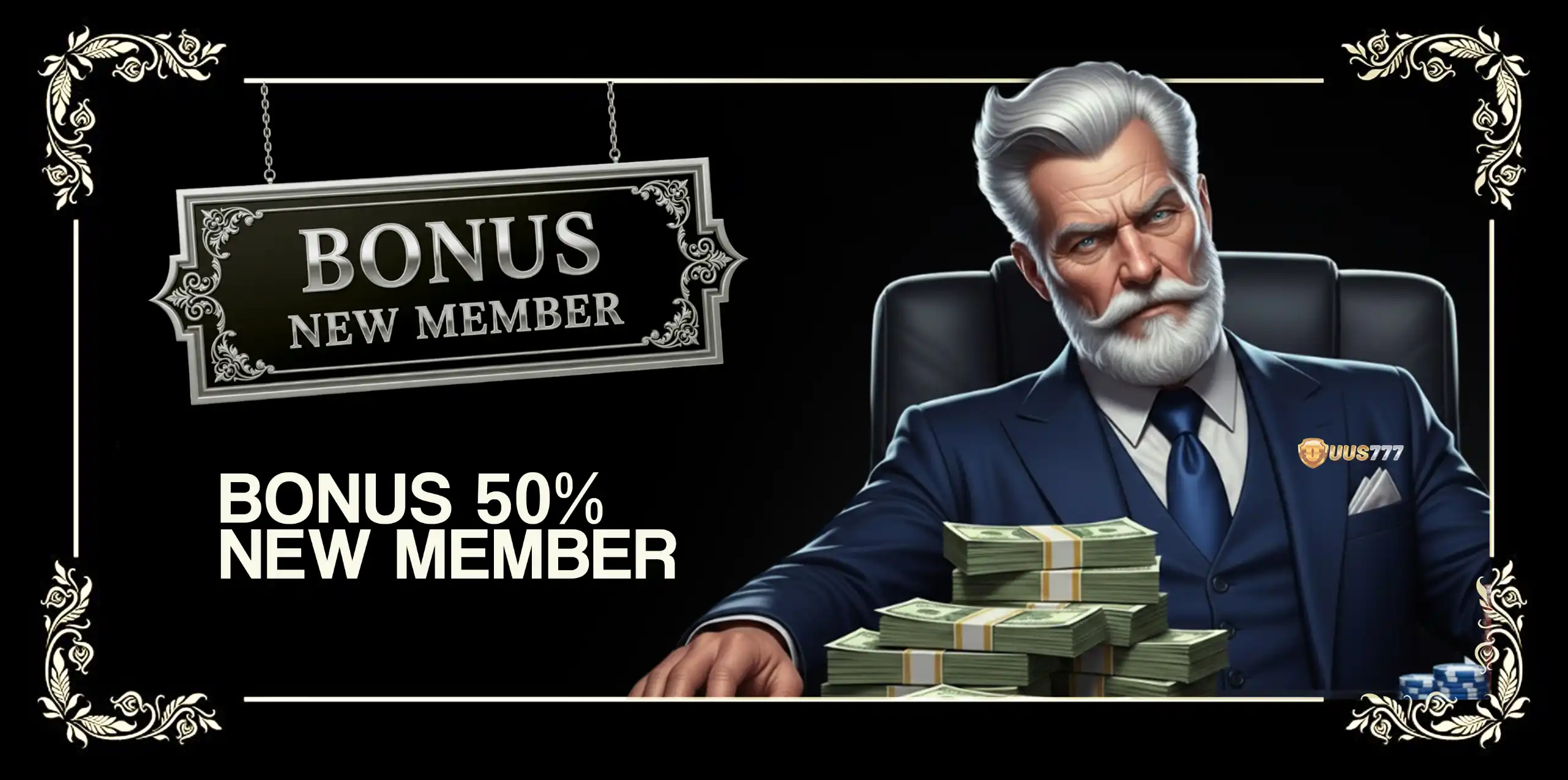 BONUS NEW MEMBER 50% QRIS